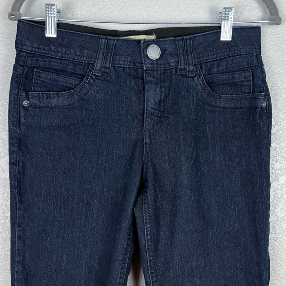 Democracy Skinny Ankle Skimmer Jeans, Dark Blue 6 - EUC, Classic, Denim, Stretch - Picture 4 of 9